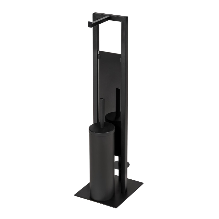 WENKO 25400100 - WC-harja RIVALTA 18x70 cm musta