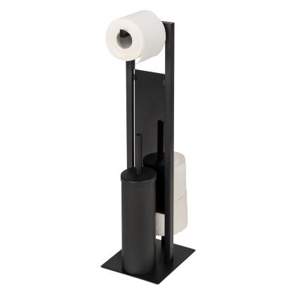 WENKO 25400100 - WC-harja RIVALTA 18x70 cm musta