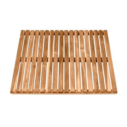 WENKO 25522100 - ACACIA-ovimatto 55x55 cm ruskea