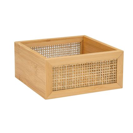 WENKO 25601100 - ALLEGRE kylpyammeen tarjotin 15x7 cm ruskea