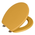 WENKO 25792100 - WC-istuin PRIMA 37x41 cm keltainen/hopea