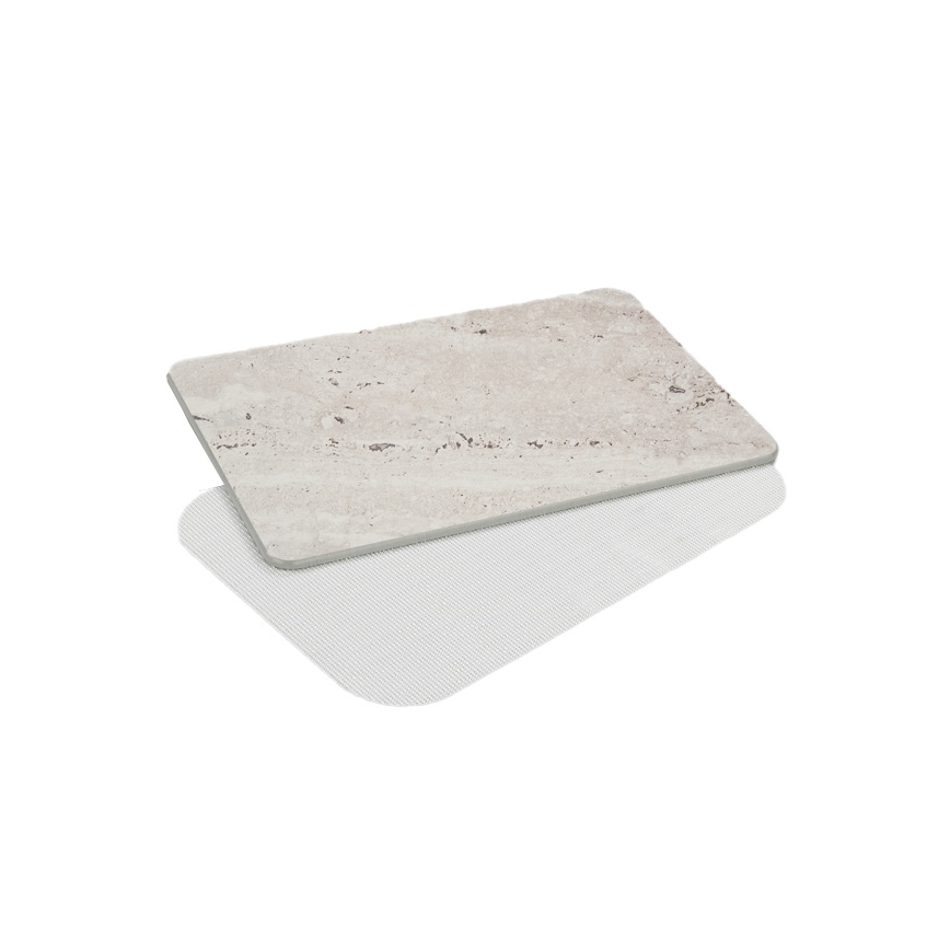 WENKO 25964100 - PUNA-matto 39x60 cm harmaa