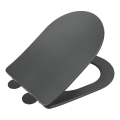 WENKO 26030100 - WC-istuin GALATI 46x36 cm antrasiitti