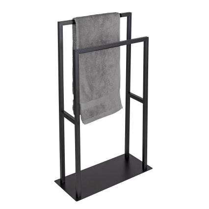 WENKO 26056100 - Pyyheteline RIVALTA 46x80 cm ruostumaton teräs/musta