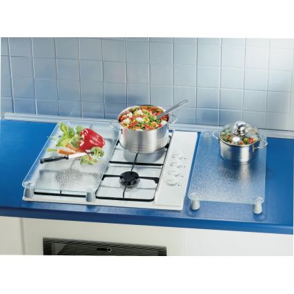 WENKO 2712663100 - Suojalevy 30x52 cm kirkas/harmaa