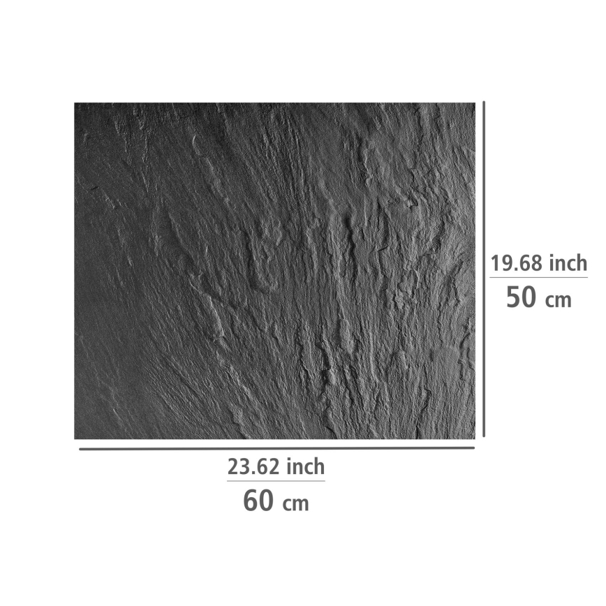 WENKO 2713550100 - Työtasonsuoja SLATE 60x50 cm värikäs