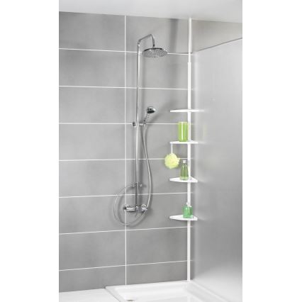 WENKO 3201010100 - Kulmaelementti COMPACT 26x195 cm valkoinen