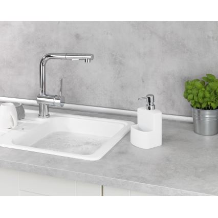 WENKO 3620115100 - Saippuapumppu FESTIVAL 10x18 cm valkoinen