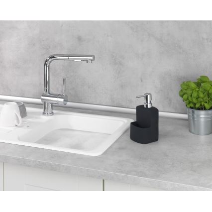 WENKO 3620117800 - Saippuapumppu FESTIVAL 10x18 cm musta