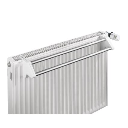 WENKO 3702100 - Kuivausteline 13x11,5 cm hopea/valkoinen