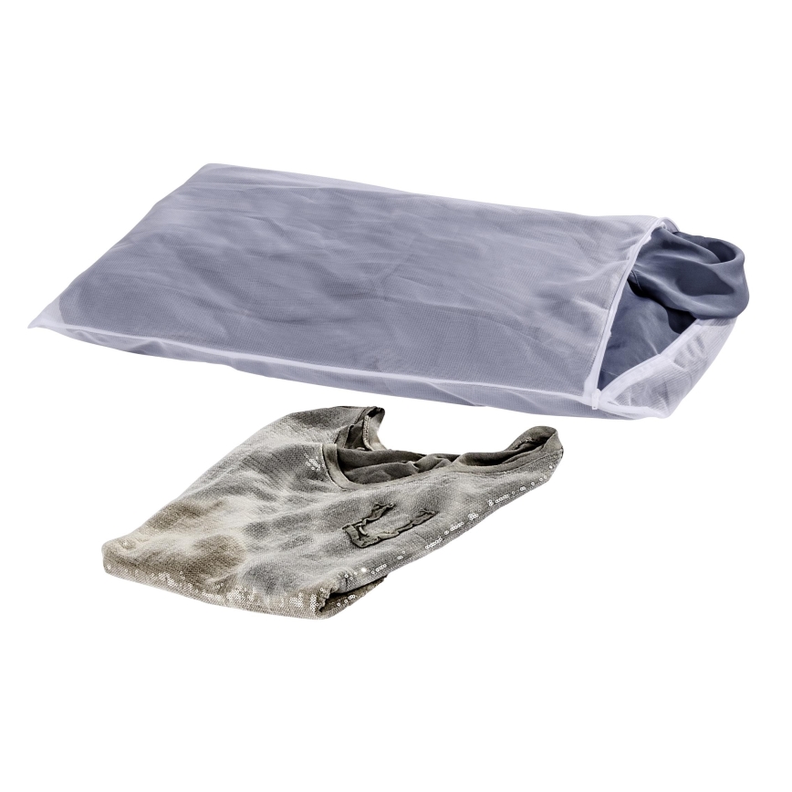 WENKO 3751700100 - JUMBO-pesupussi 50x70 cm valkoinen