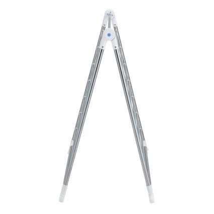 WENKO 3772020100 - Kuivausteline PROFI 65 x 150 cm ruostumaton teräs/hopea/valkoinen