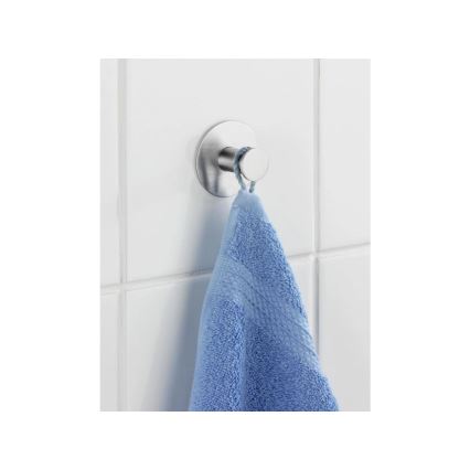 WENKO 4466540100-CELANO-koukku 5x3,3 cm, ruostumatonta terästä, hopeanvärinen