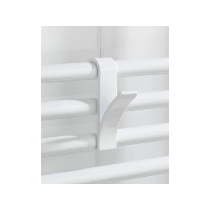 WENKO 4468160100-Koukut 2,5x10,5 cm valkoinen