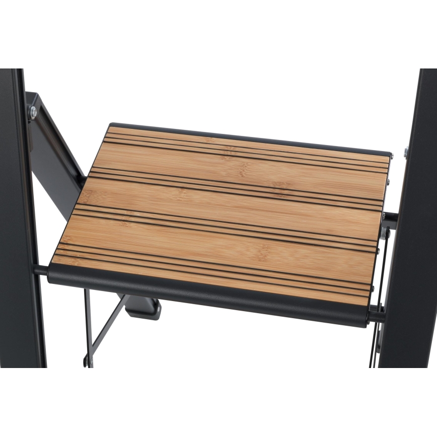 WENKO 50482100 - ALU-DESIGN-tikkaat 44x101 cm musta