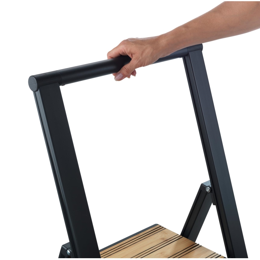 WENKO 50482100 - ALU-DESIGN-tikkaat 44x101 cm musta