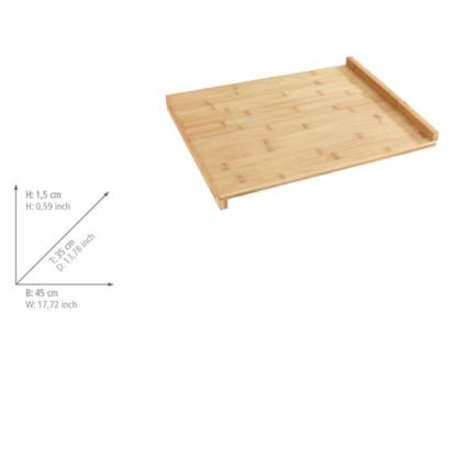 WENKO 53033100 - Leikkuulauta 45x35 cm, ruskea