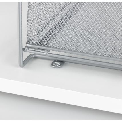 WENKO 53140800 - GIOMA-hylly 35x33,5 cm, hopeanvärinen