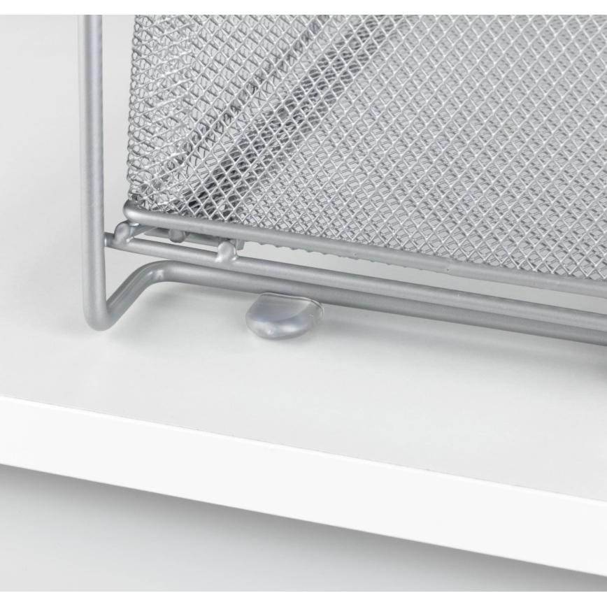 WENKO 53140800 - GIOMA-hylly 35x33,5 cm, hopeanvärinen