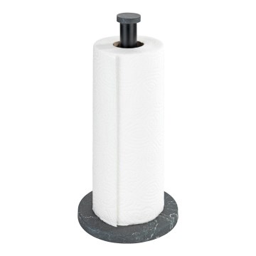 WENKO 53212100 - Keittiöpyyheteline 15x32 cm musta