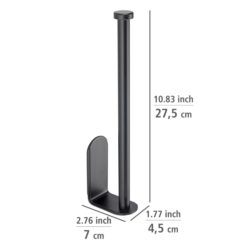 WENKO 53214100 - NIO-rullapidike 27,5 x 7 cm musta