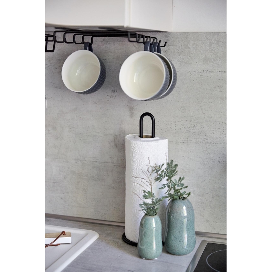 WENKO 53256100 - Keittiörullateline 12,5x32,5 cm musta