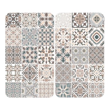 WENKO 53904100 - Keittotason suojakansi 30x52 cm monivärinen/harmaa/läpinäkyvä