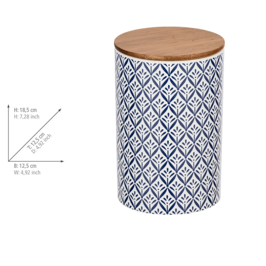 WENKO 54096100 - LORCA-laatikko 12,5x18,5 cm monivärinen/ruskea/harmaa