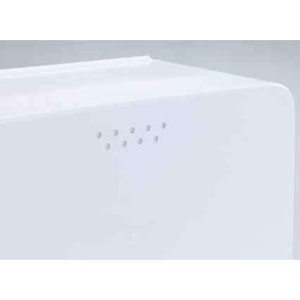 WENKO 54099100 - KUBO-leipälaatikko 35x26,5 cm valkoinen/ruskea