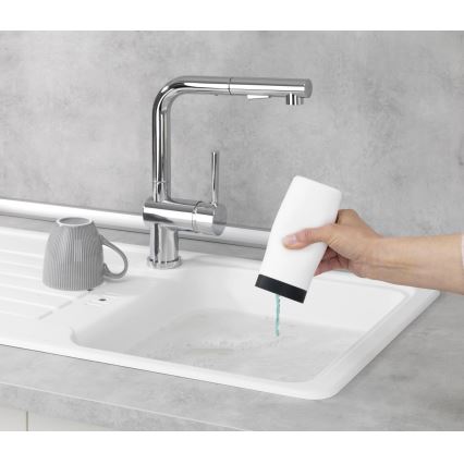 WENKO 54670100 - Annostelija EASY SQUEEZ-E 6x14 cm valkoinen/musta