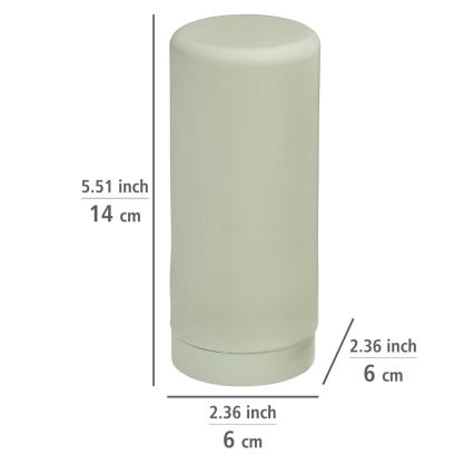 WENKO 54674100 - Annostelija EASY SQUEEZ-E 6x14 cm vihreä