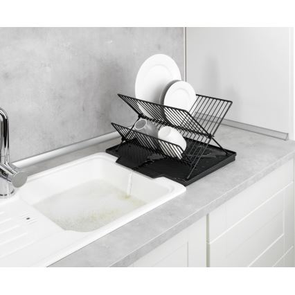 WENKO 54771100 - NELIA valutusastia 34x40 cm musta