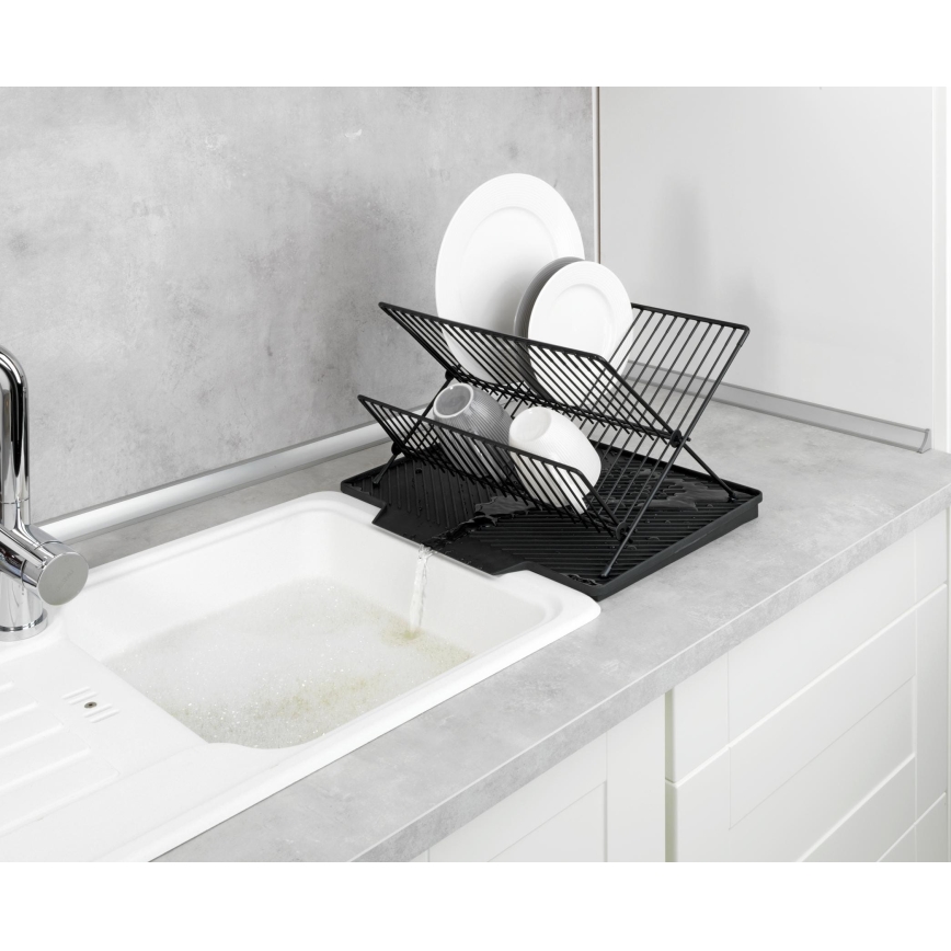 WENKO 54771100 - NELIA valutusastia 34x40 cm musta