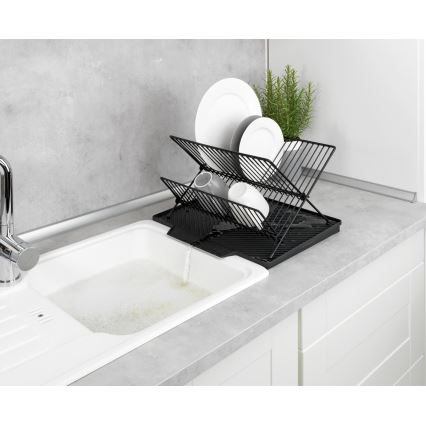 WENKO 54771100 - NELIA valutusastia 34x40 cm musta