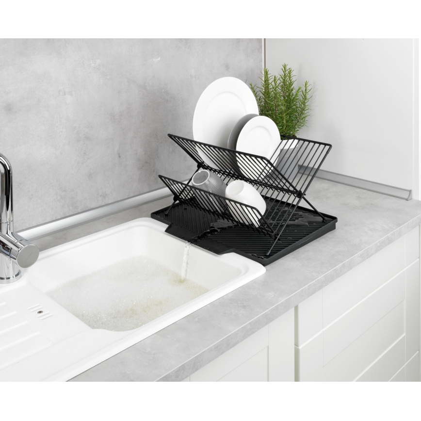 WENKO 54771100 - NELIA valutusastia 34x40 cm musta