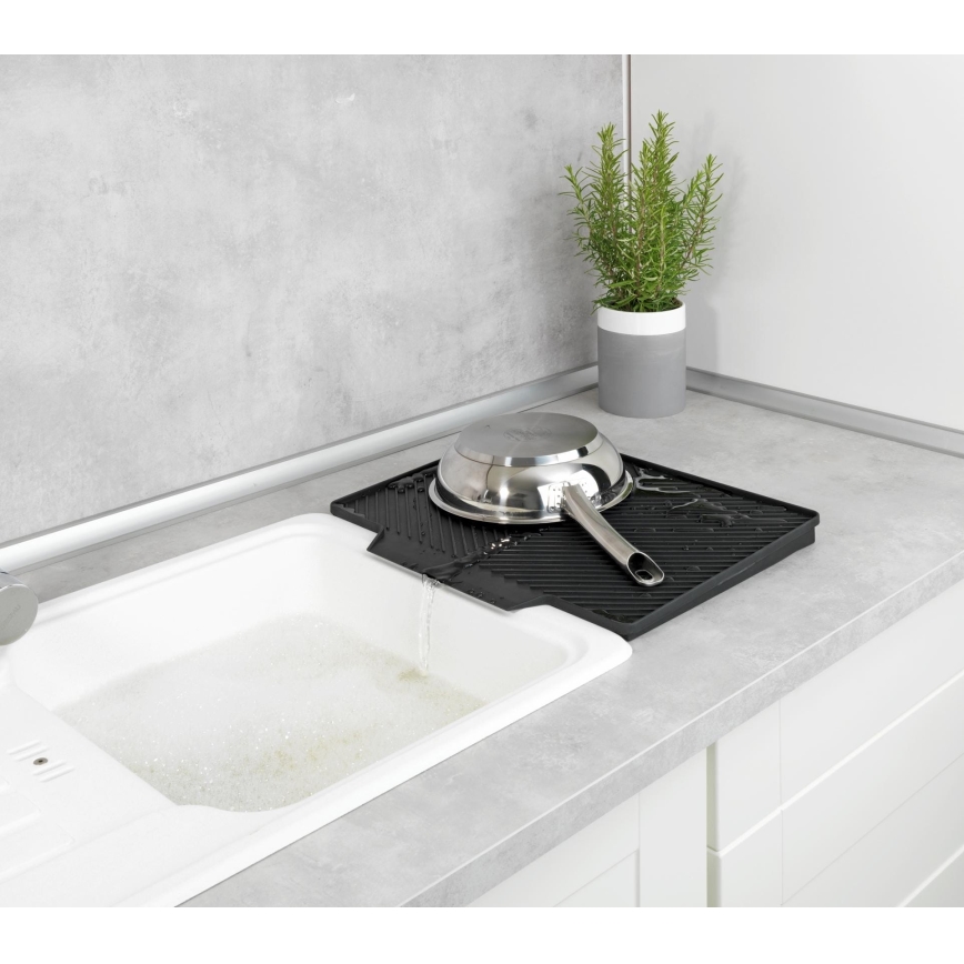 WENKO 54771100 - NELIA valutusastia 34x40 cm musta