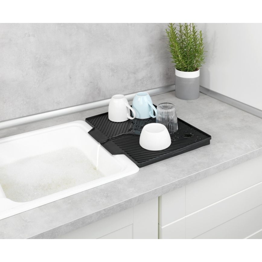 WENKO 54771100 - NELIA valutusastia 34x40 cm musta