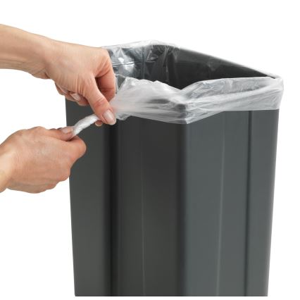 WENKO 54903100 - Ovelle asennettava kori 26x36,5 cm harmaa/hopea