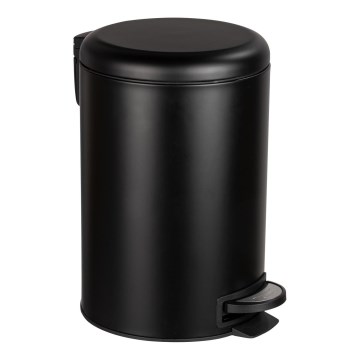 WENKO 54913100 - Roskakori LEMAN 25x38 cm musta