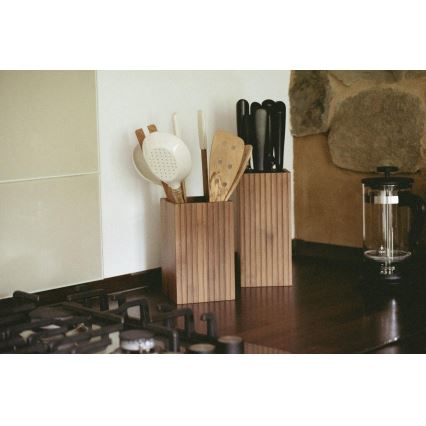 WENKO 54941100 - 3-osainen keittiötyökalusetti, 11 x 18 cm, ruskea