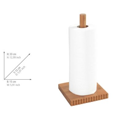 WENKO 54946100 - Rullateline MERA 15x33 cm ruskea