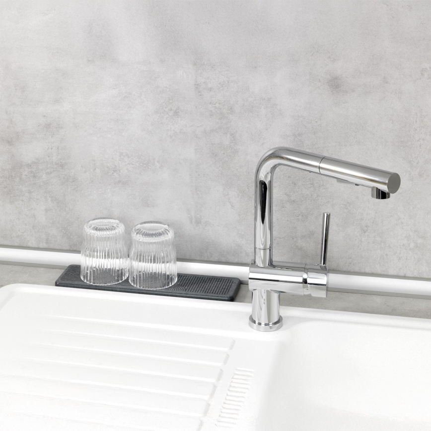 WENKO 54957100 - Valutusmatto DAMON 30x8 cm harmaa