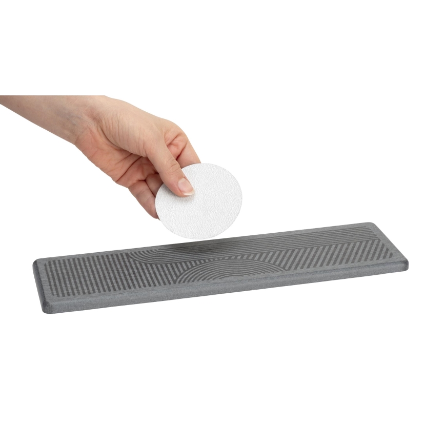 WENKO 54957100 - Valutusmatto DAMON 30x8 cm harmaa