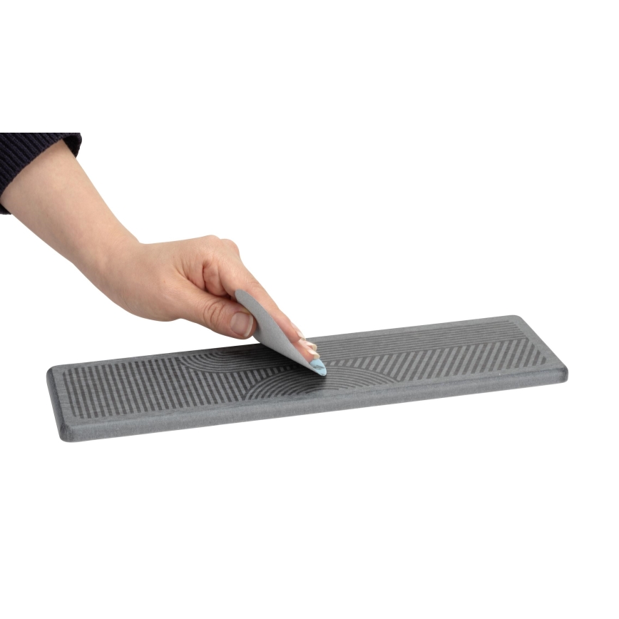 WENKO 54957100 - Valutusmatto DAMON 30x8 cm harmaa