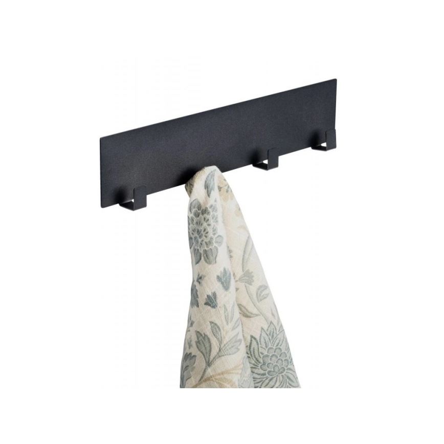 WENKO 55014100-Koukku BLACK OUTDOOR KITCHEN 30x6,5 cm musta