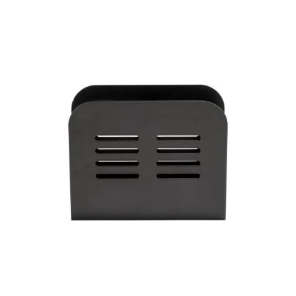 WENKO 55025100-Serviettipidike BLACK OUTDOOR KITCHEN 15x12,5 cm musta