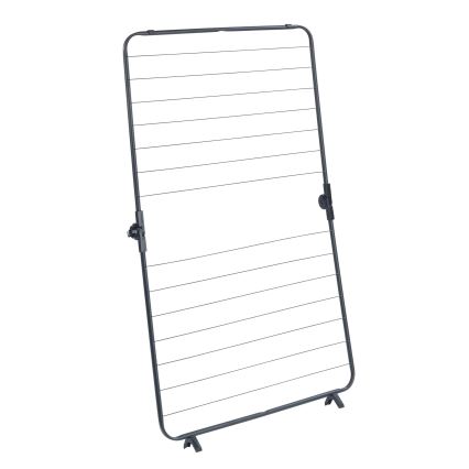 WENKO 63003100 - Pyykinkuivausteline CHAMPION 65x114 cm musta