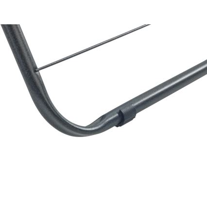 WENKO 63003100 - Pyykinkuivausteline CHAMPION 65x114 cm musta