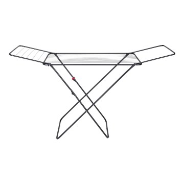 WENKO 63015100 - Pyykinkuivausteline CHAMPION 170x98 cm musta