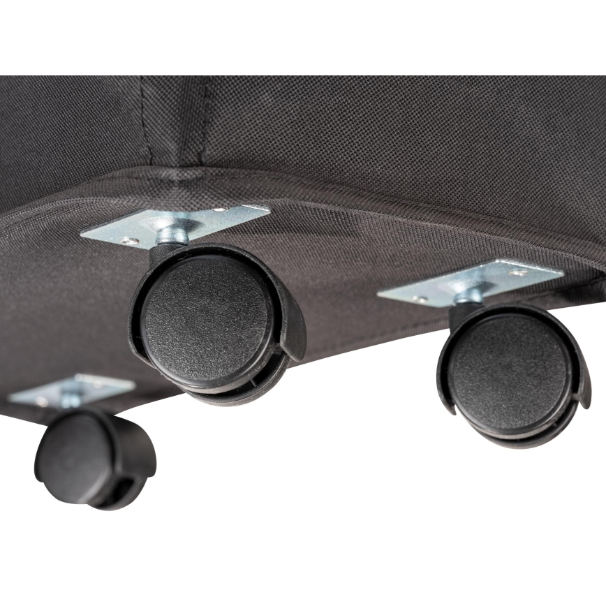 WENKO 69737800 - Pyykkikori CORNO 18,5x60 cm musta